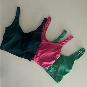 Offline by Aerie- real me low key long line sports bras